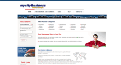 Desktop Screenshot of mycitybusiness.net